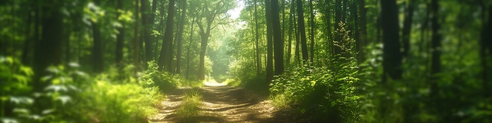 Fototapeta premium sunlight through the trees