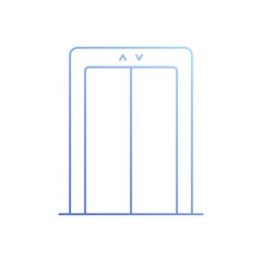 Elevator vector icon