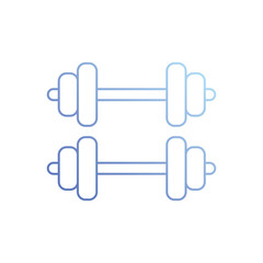 Gym vector icon