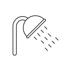 Shower vector icon