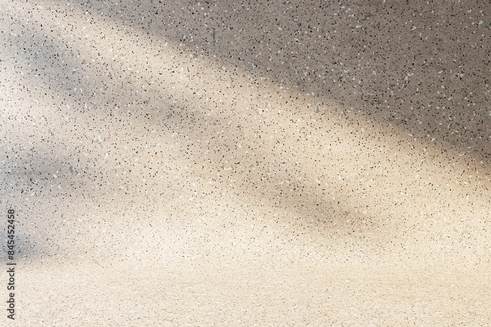 Poster an abstract background with speckled beige and brown tones, ideal for product presentation. 3d rende