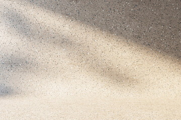 An abstract background with speckled beige and brown tones, ideal for product presentation. 3D Rendering
