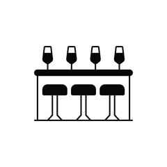 Bar counter vector icon