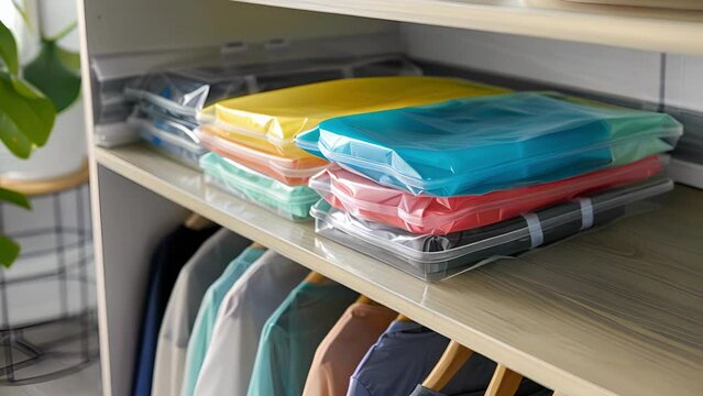A set of compact ziplock bags for storing wet or dirty items avoiding the use of disposable plastic bags.