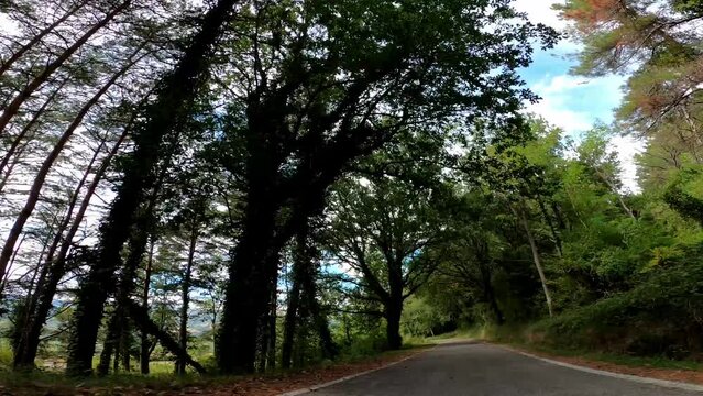 Italy Driving 0871 Rocca San Casciano