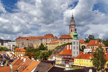 Obraz premium View of Cesky Krumlov, Czech republic