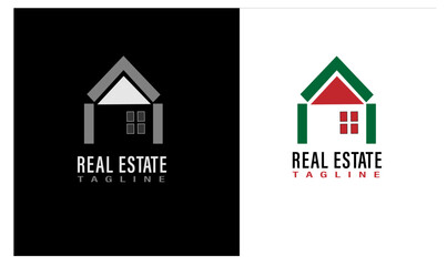 real estate logo, home logo, Building logo, construction logo, house logo, house icon