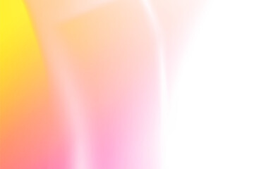 Light leak scanned gradient template of an analogue film with red, pink and yellow light glare. Transparent background png image for artistic film simulations and retro film effects
