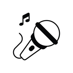 Karaoke vector icon