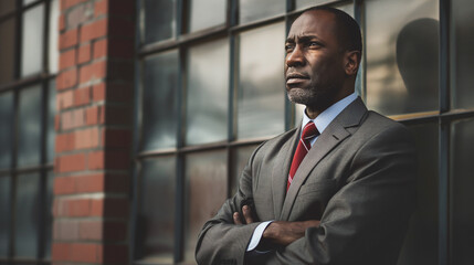 Fototapeta premium Photo of a business man