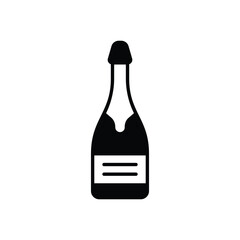 Champagne vector icon