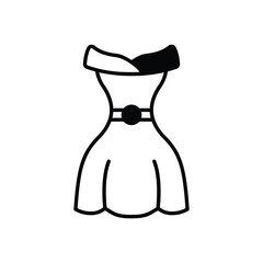 Dress vector icon