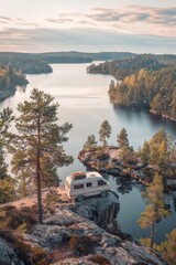 Off-Road Adventure: Forest Drive and Lakeside Retreat