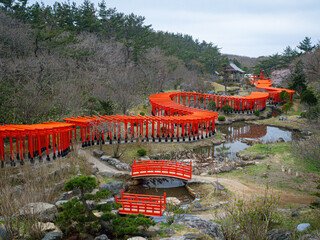 【青森県】高山稲荷神社の千本鳥居