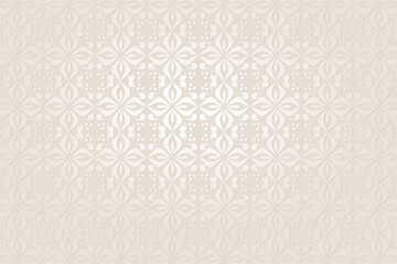 Fototapeta premium arabic pattern background flat design vector free