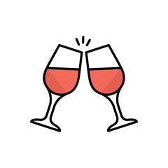 Cocktail vector icon