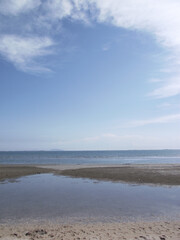 beach at the sea in Chonburi Thailand