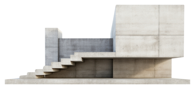 PNG Buiding concrete architecture staircase.
