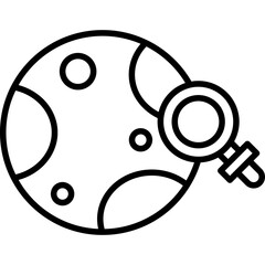 Search Planet Icon