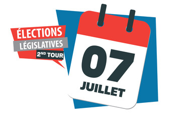 Elections législatives en france - 2eme tour 7 juillet 2024