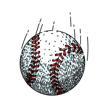 recommend clip art: game baseball ball hand drawn. silhouette laces, clipart abstract, leather outline game baseball ball vector sketch. isolated color illustration