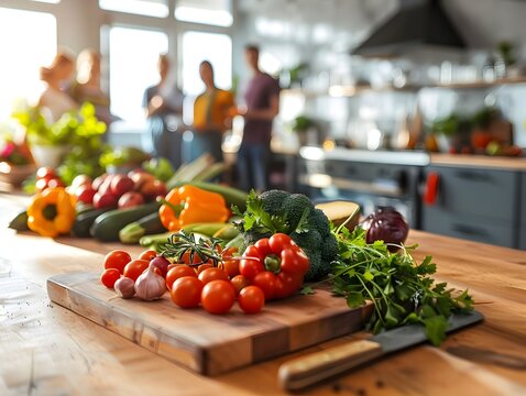 Healthy Organic Produce and Nutrition Advice at Wellness Seminar