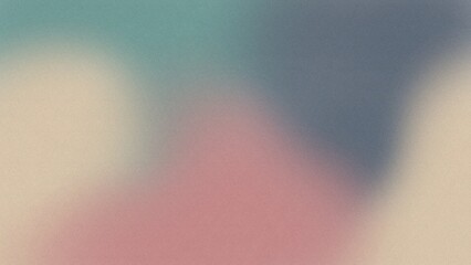 Fototapeta premium Abstract background flat style. Vintage soft blur noise freeform gradient background with red wood green and dark grey colors airbrush. copy space