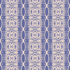 Old wallpaper on the wall.