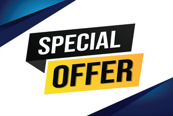 Special offer final sale tag. Banner design template for marketing. Special offer promotion or retail. background banner modern graphic design for store shop, online store, website, landing page

