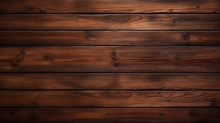 Naklejka premium Natural Wooden Planks Texture Medium Brown Wood Grain