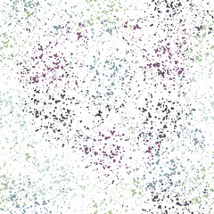 Bubbly colorful hand drawn seamless pattern.