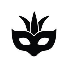 Carnival Mask vector icon