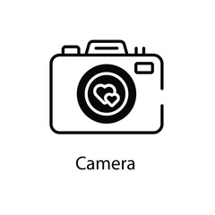 Camera vector icon