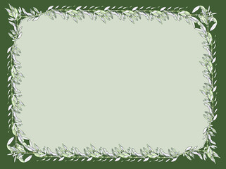 Cadre vert