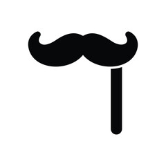 Moustache vector icon