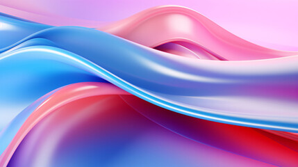 Fototapeta premium Dynamic fluid color gradient background, abstract KV main visual business PPT background