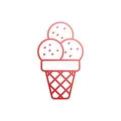 Ice Cream vector icon
