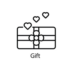 Gift vector icon