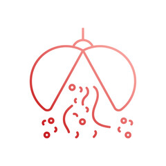 Confetti vector icon