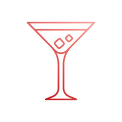 Cocktail vector icon