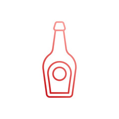 Whiskey vector icon