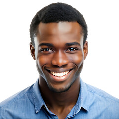 Obraz premium Portrait of young African businessman in the city outdoors