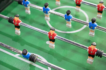 Table soccer sport team football table players