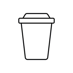 Paper Cup vector icon