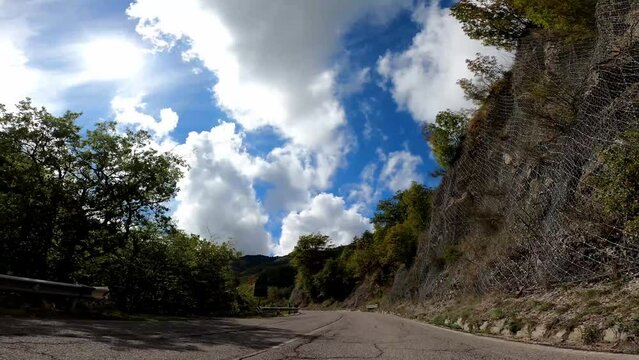 Italy Driving 0992 San Benedetto In Alpe