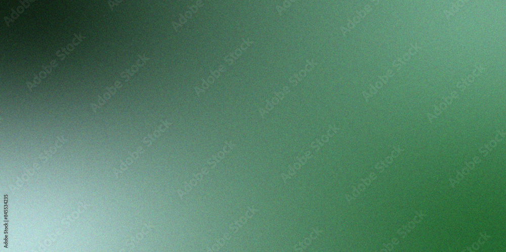Aufkleber Ocean blue dark color glowing gradient. Dark green glowing backdrop noise ombre effect. Gradient background glowing light noise Textured with tiffany blue blurred shine.