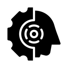 management glyph icon