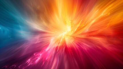 Obraz premium Radiant technology sense texture abstract KV main visual business PPT background