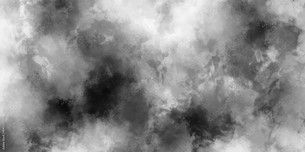 Poster fresh and clean sky with white clouds. smoke cloudy blurred dreamy atmosphere. beautiful stylist mod