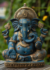Obraz premium The statue of lord ganesha